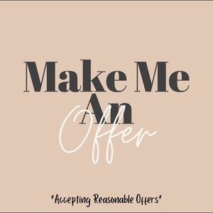Make me an offer